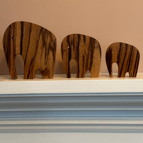 Mid-Century Modern Elephants Set of 3
